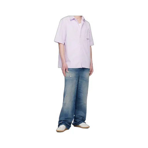 Maison Kitsun Relaxed Short Sleeve Shirt
