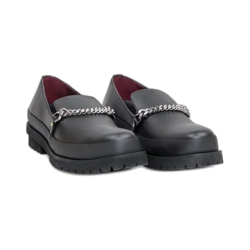 Stella Mccartney Chain Detailed Slip-On Loafers