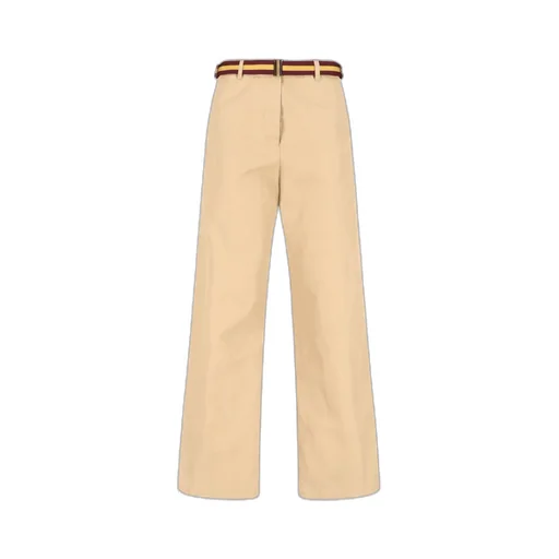 Dries Van Noten Belted Straight-Leg Trousers