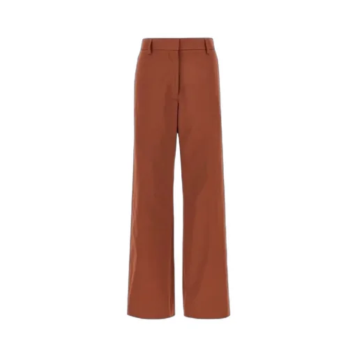 Dries Van Noten Mid-Waisted Taffeta Trousers