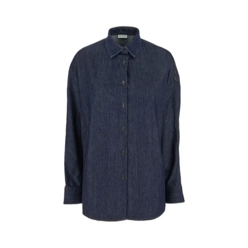 Dries Van Noten Casio Button-Up Denim Shirt