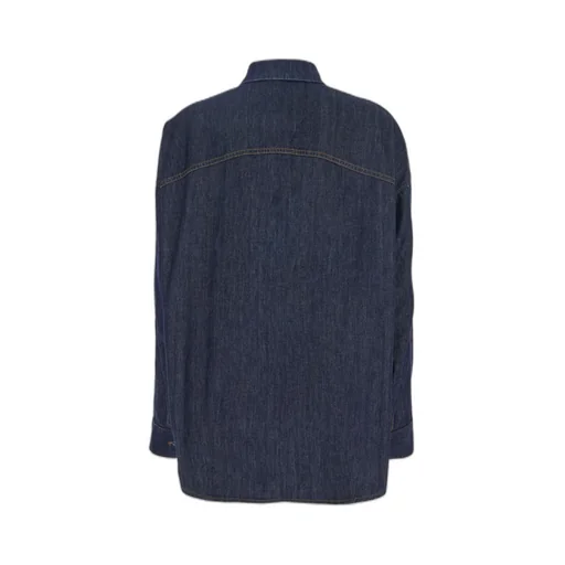 Dries Van Noten Casio Button-Up Denim Shirt