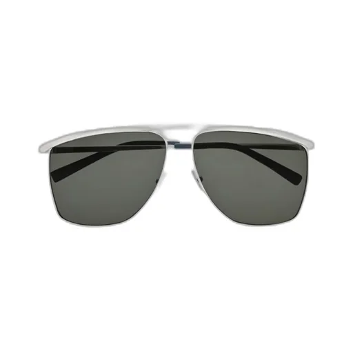 Saint Laurent Eyewear Square Oval Frame Sunglasses