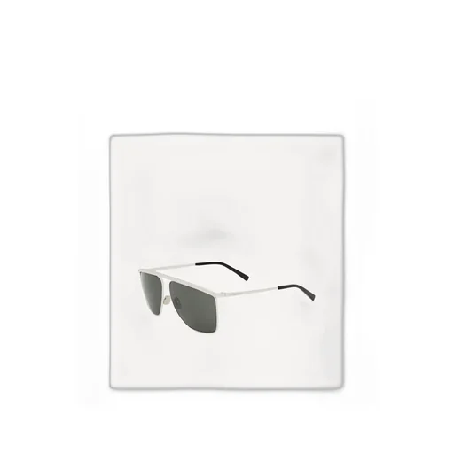 Saint Laurent Eyewear Square Oval Frame Sunglasses