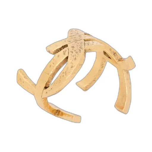 Saint Laurent Cassandre Twisted Cuff