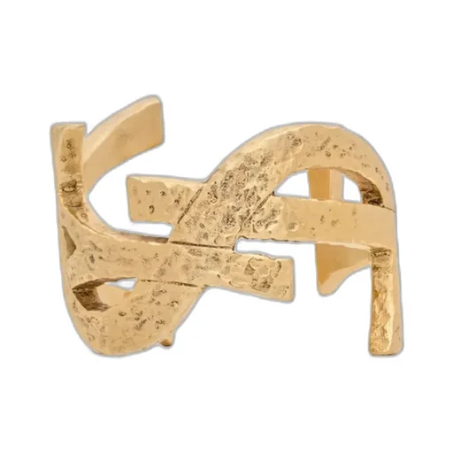 Saint Laurent Cassandre Twisted Cuff