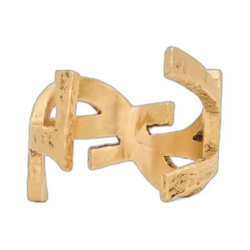 Saint Laurent Cassandre Twisted Cuff