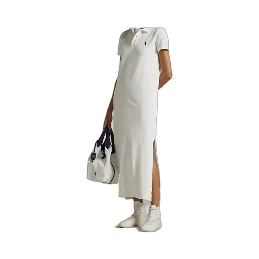 Polo Ralph Lauren Logo-Embroidered Polo Shirt Dress