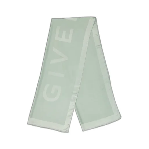 Givenchy Logo Embroidered Scarf
