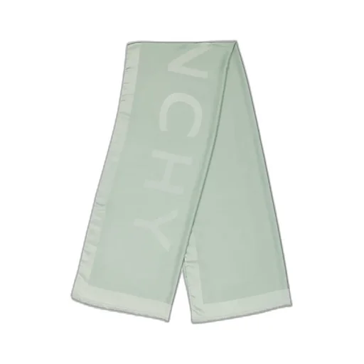 Givenchy Logo Embroidered Scarf