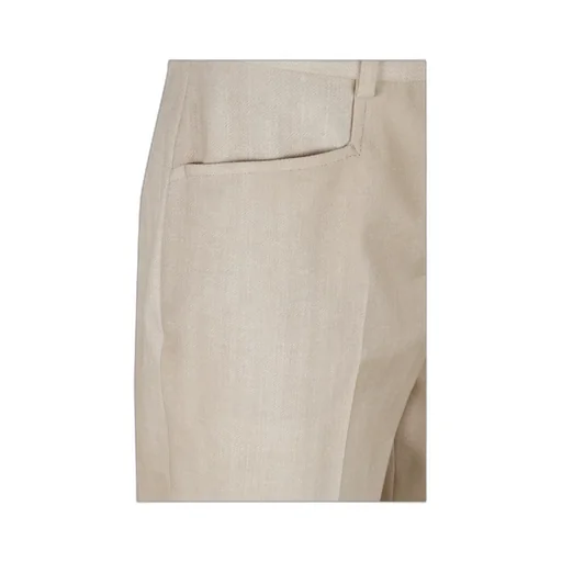 Casual Pants With Belt Loops