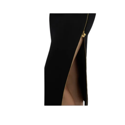 Patou Ribbed Waistband Knit Skirt