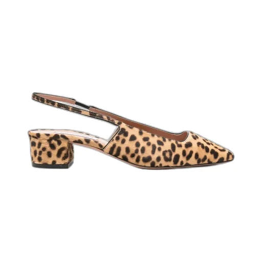 Aquazzura Ginza Leopard Printed Pumps
