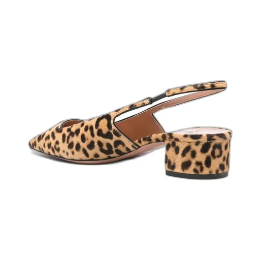 Aquazzura Ginza Leopard Printed Pumps