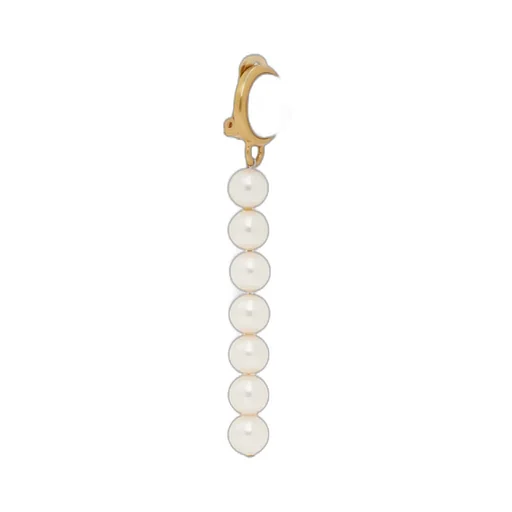 Faux-Pearl Single Earring