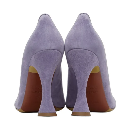 Duck Suede High Heels