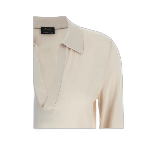 Brioni V-Neck Knitted Top