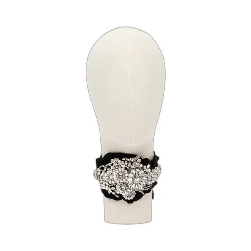 Valentino	Velvet Embellished Choker