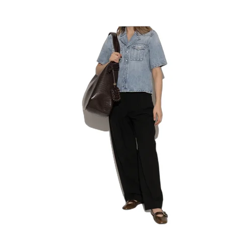 Ganni Buckle Strap Ballerinas