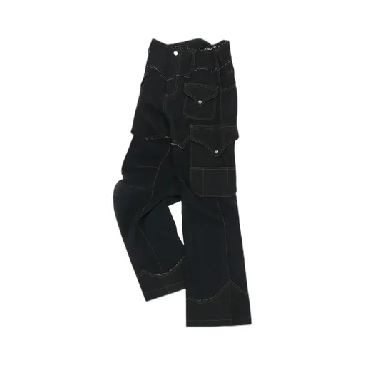 Transparent Cargo Jeans