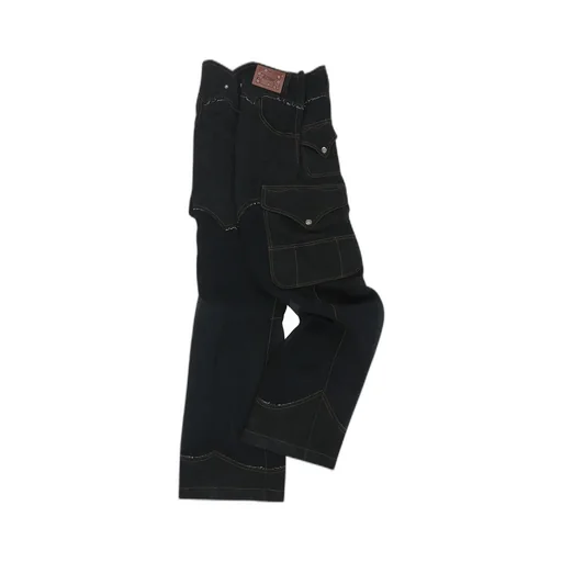 Transparent Cargo Jeans