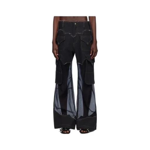 Transparent Cargo Jeans