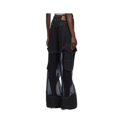 Transparent Cargo Jeans