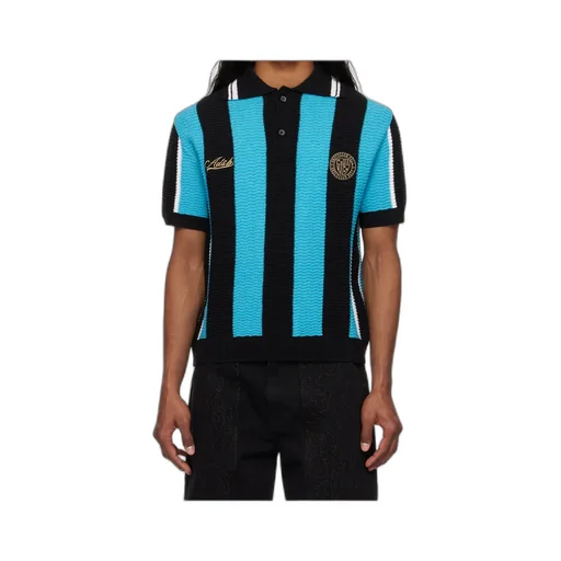 Stripe Soccer Polo Shirt