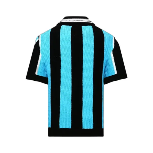 Stripe Soccer Polo Shirt