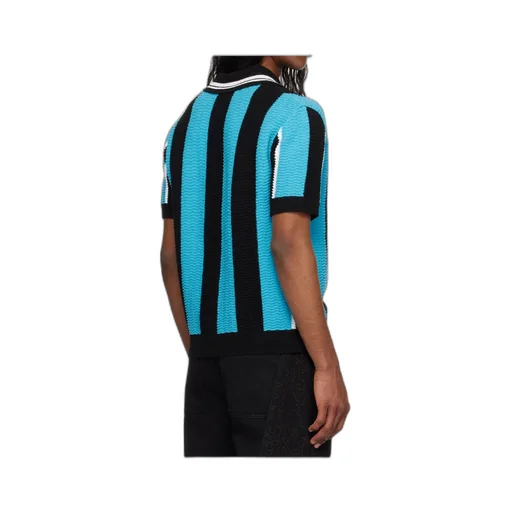 Stripe Soccer Polo Shirt