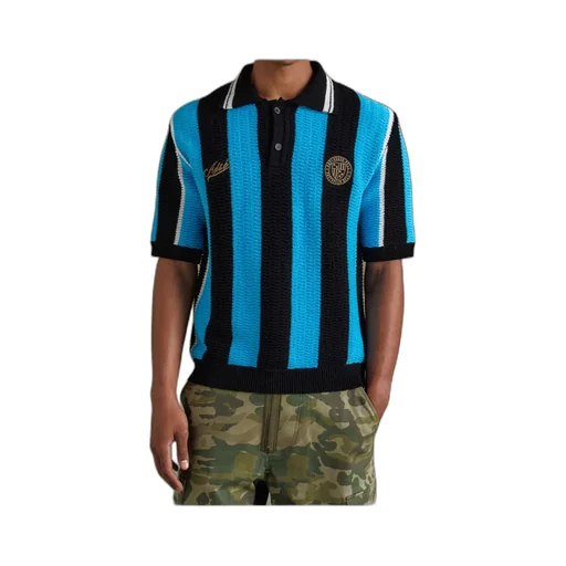 Stripe Soccer Polo Shirt