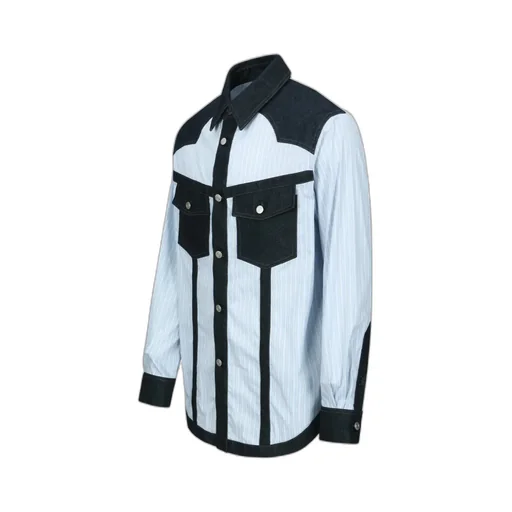 Striped Long-Sleeved Shirt