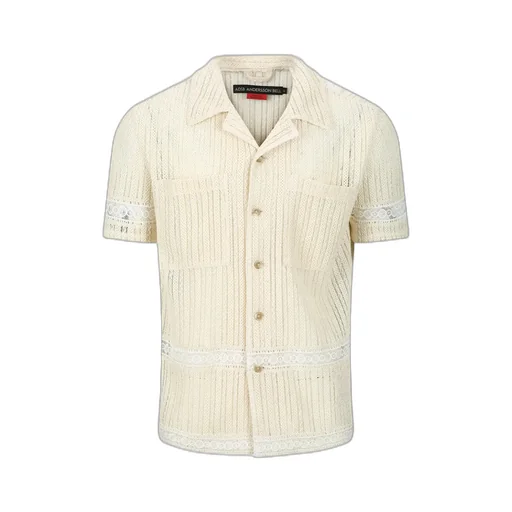 Openwork Knit Shirt