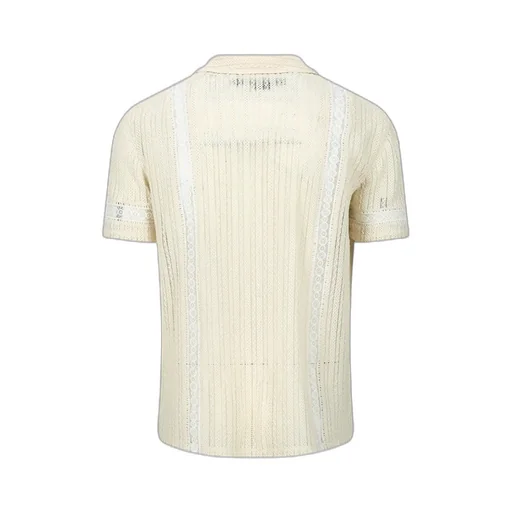 Openwork Knit Shirt