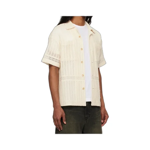 Openwork Knit Shirt