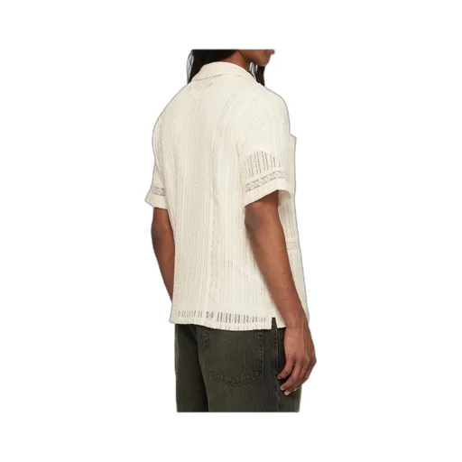 Openwork Knit Shirt