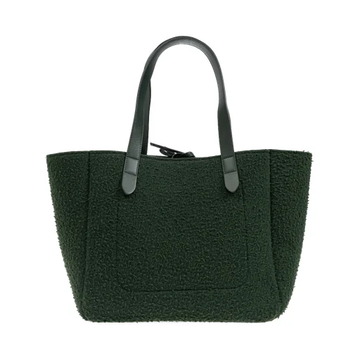 Embossed-Logo Tote Bag