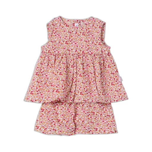 Floral-Print Short Set