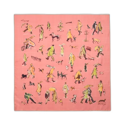 Paws On Parade Silk Scarf