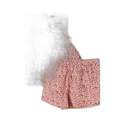 Floral-Print Short Set