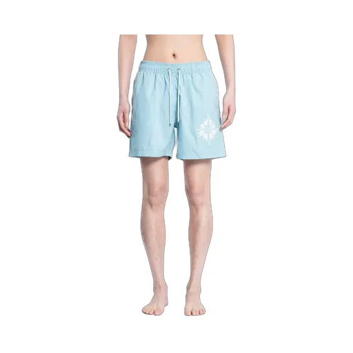 Wide-Leg Swimming Trunks