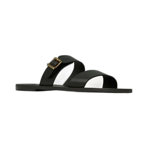 Ios Slides In Smooth Leather