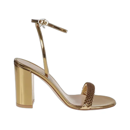 Gianvito Rossi Block Heel Sandals