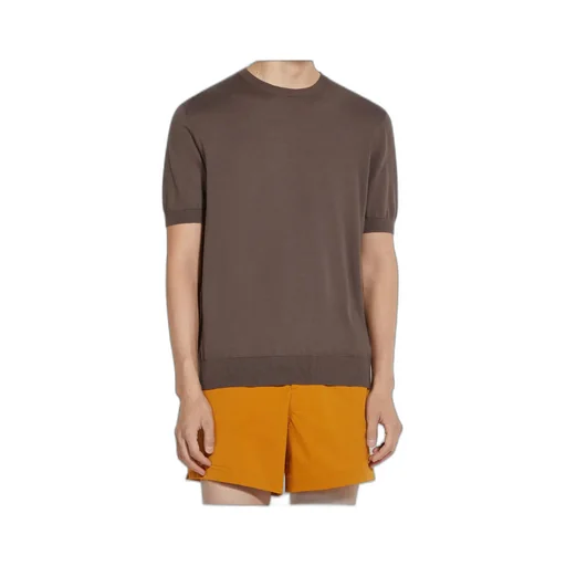 Zegna Crewneck Knitted Top