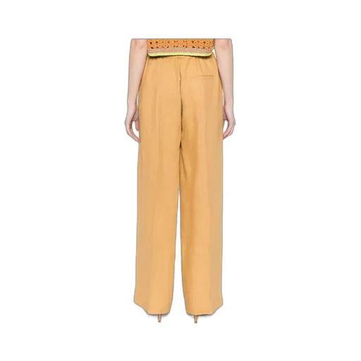 Linen Darted Trousers