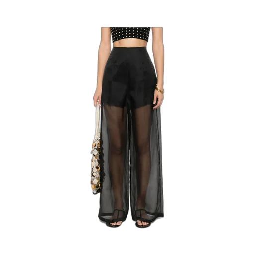 Silk Palazzo Pants
