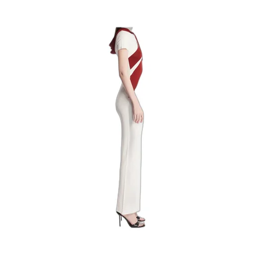 Jean Paul Gaultier The Long Chevrons Dress