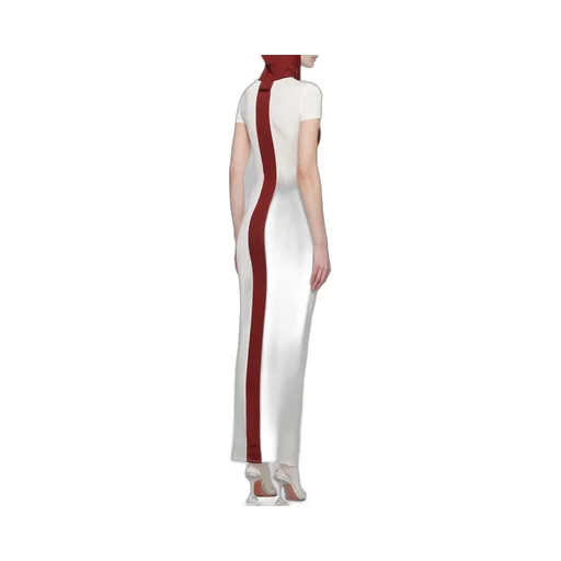 Jean Paul Gaultier The Long Chevrons Dress