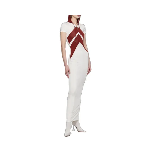 Jean Paul Gaultier The Long Chevrons Dress