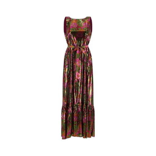 Floral Sleveless Maxi Dress